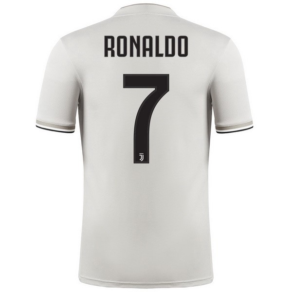 Camiseta Juventus NO.7 Ronaldo Replica Segunda Ropa 2018/19 Marron